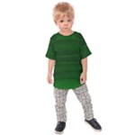 Emerald Green Ombre Kids  Raglan Tee