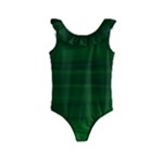 Emerald Green Ombre Kids  Frill Swimsuit