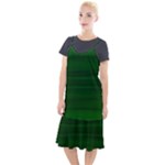 Emerald Green Ombre Camis Fishtail Dress