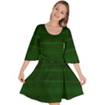 Emerald Green Ombre Velour Kimono Dress