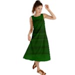 Emerald Green Ombre Summer Maxi Dress