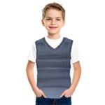 Faded Denim Blue Grey Ombre Kids  SportsWear