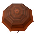 Cinnamon and Rust Ombre Folding Umbrellas