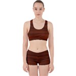 Cinnamon and Rust Ombre Work It Out Gym Set