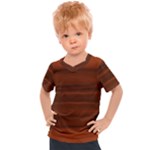 Cinnamon and Rust Ombre Kids  Sports Tee