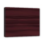 Burgundy Wine Ombre Canvas 10  x 8  (Stretched)