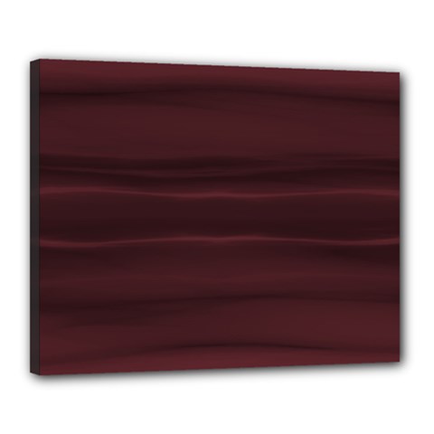 Burgundy Wine Ombre Canvas 20  x 16  (Stretched) from ArtsNow.com