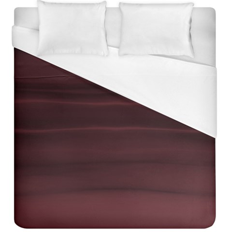 Burgundy Wine Ombre Duvet Cover (King Size) from ArtsNow.com