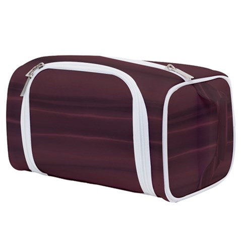 Burgundy Wine Ombre Toiletries Pouch from ArtsNow.com
