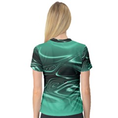 V-Neck Sport Mesh T-Shirt 