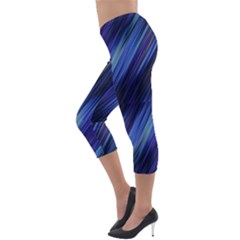 Lightweight Velour Capri Leggings  