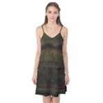Army Green Grunge Texture Camis Nightgown