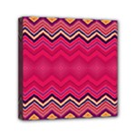 Boho Aztec Stripes Rose Pink Mini Canvas 6  x 6  (Stretched)