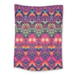 Boho Colorful Pattern Medium Tapestry
