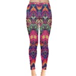 Boho Colorful Pattern Inside Out Leggings