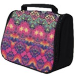 Boho Colorful Pattern Full Print Travel Pouch (Big)