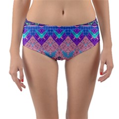 Reversible Mid-Waist Bikini Bottoms 