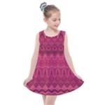 Boho Rose Pink Kids  Summer Dress