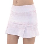 Boho Pastel Pink Pattern Tennis Skorts