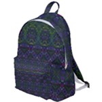 Boho Purple Green Pattern The Plain Backpack