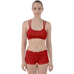 Boho Red Orange Perfect Fit Gym Set