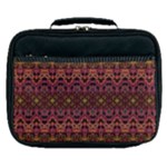 Boho Floral Pattern Lunch Bag