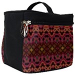 Boho Floral Pattern Make Up Travel Bag (Big)