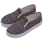 Boho Khaki  Kids  Canvas Slip Ons