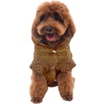Boho Sunflower Print Dog Coat