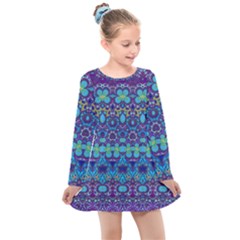 Kids  Long Sleeve Dress 