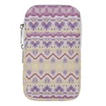 Boho Violet Yellow Waist Pouch (Small)