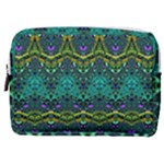 Boho Emerald Green Make Up Pouch (Medium)