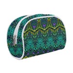 Boho Emerald Green Makeup Case (Small)