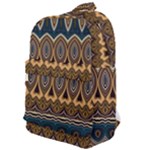 Boho Brown Blue Classic Backpack