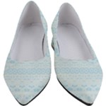 Boho Baby Blue Pattern Women s Block Heels 