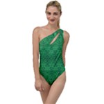 Boho Emerald Green To One Side Swimsuit