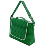 Boho Emerald Green Box Up Messenger Bag