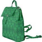 Boho Emerald Green Buckle Everyday Backpack