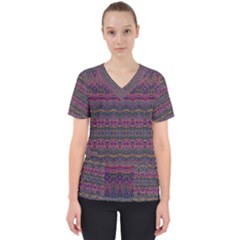 Women s V-Neck Scrub Top 