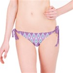 Boho Violet Purple Bikini Bottom