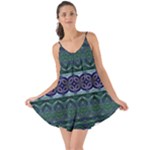 Boho Blue Green  Love the Sun Cover Up