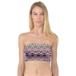 Colorful Boho Pattern Bandeau Top