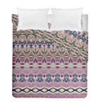 Colorful Boho Pattern Duvet Cover Double Side (Full/ Double Size)