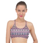 Colorful Boho Pattern Basic Training Sports Bra