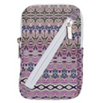 Colorful Boho Pattern Belt Pouch Bag (Large)