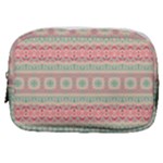 Boho Teal Pink Make Up Pouch (Small)