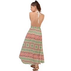 Backless Maxi Beach Dress 