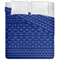 Cobalt Blue  Duvet Cover Double Side (California King Size) from ArtsNow.com