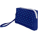 Cobalt Blue  Wristlet Pouch Bag (Small)