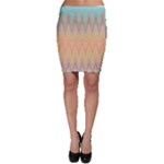 Boho Pastel Colors Bodycon Skirt